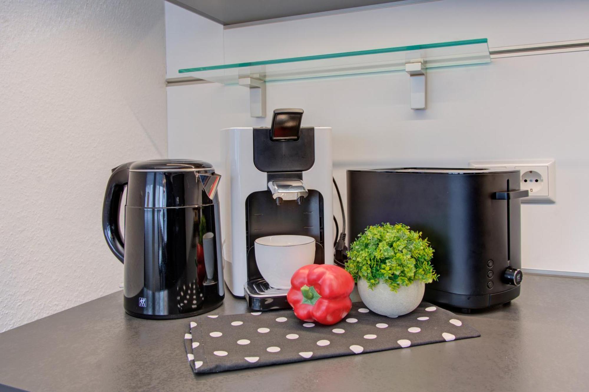 BlumenRaum Ferienwohnung 2 คาร์ลสรูเฮอ ภายนอก รูปภาพ