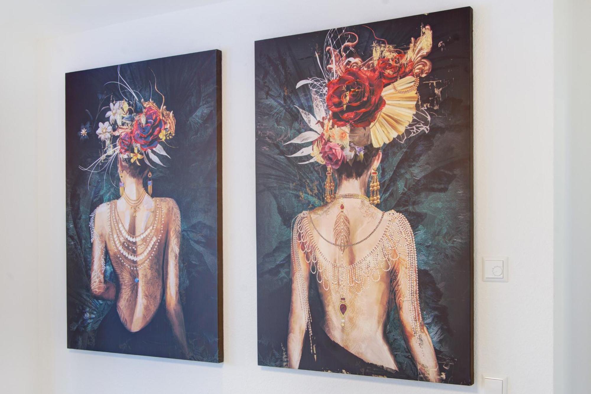 BlumenRaum Ferienwohnung 2 คาร์ลสรูเฮอ ภายนอก รูปภาพ